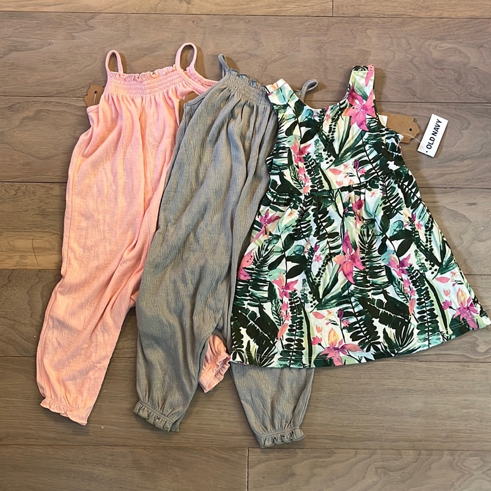 Dress and romper bundle